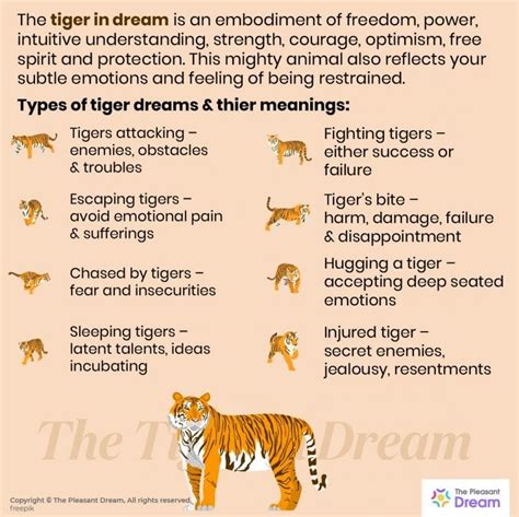 Facing Fear: The Symbolism of a Tiger in Your Dream